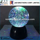 Party Glitter Ball LED Color Changing Water Spinning Glitter Globe Glitter Ball Party Light