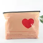 Wholesale Custom Small Waterproof Clear Plastic PVC Frosted Ziplock Pouch Bags For Clothing