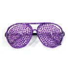 Gift Party Colorful Plastic Christmas Gift Glitter Hot Sale Crazy Party Glasses