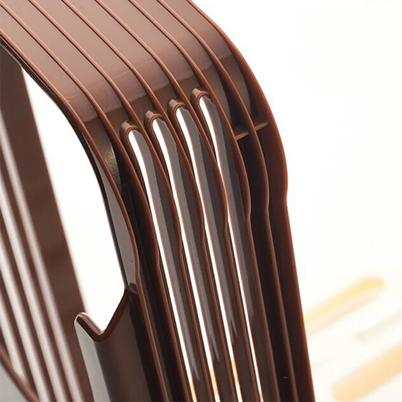 2017 New EU Design ABS+Plastic Foldable cozinha Bread Slicer for Bread/ loaf/ toast Cutting-cuts Even Slices Free Shipping