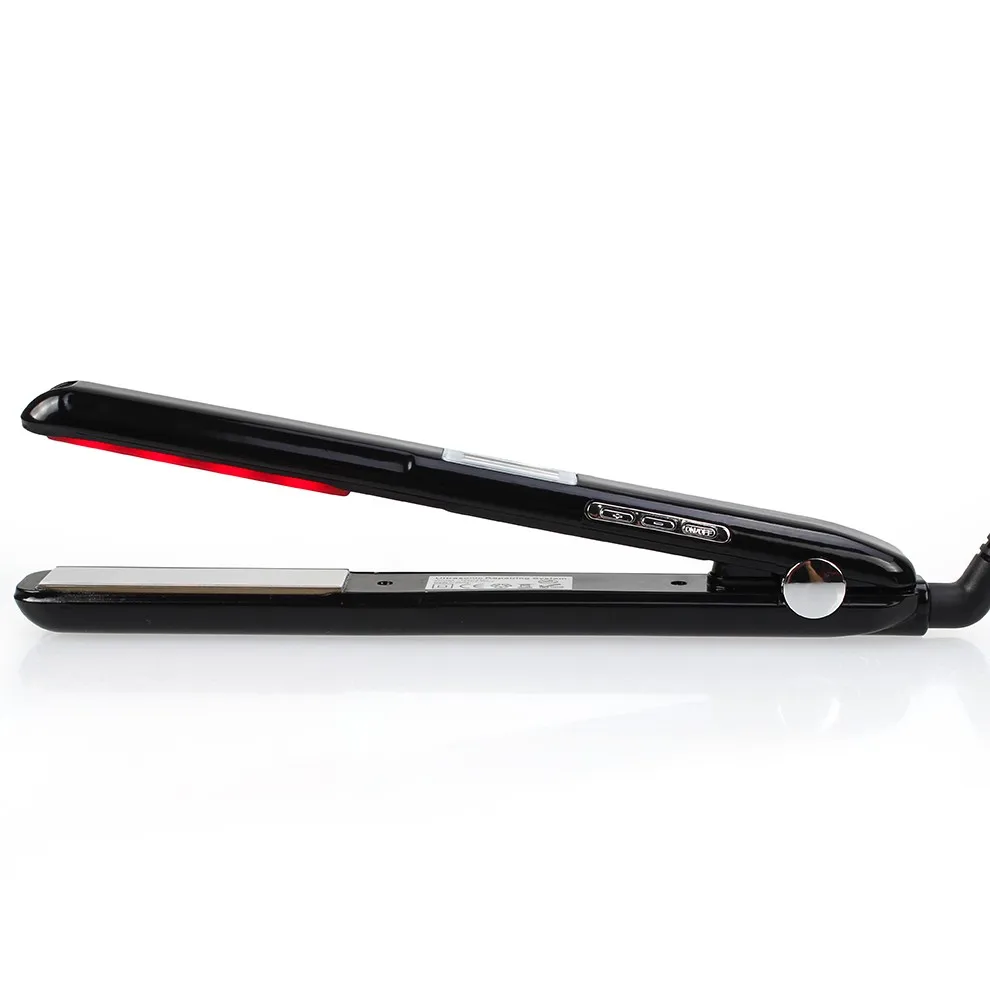 No Heat Brazilian Flat Iron Infrared Ultrasonic Cold Hair Straightener
