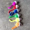 Cheap wholesale pet shop products plush mini mice toys cats rustle sound mini mouse toys