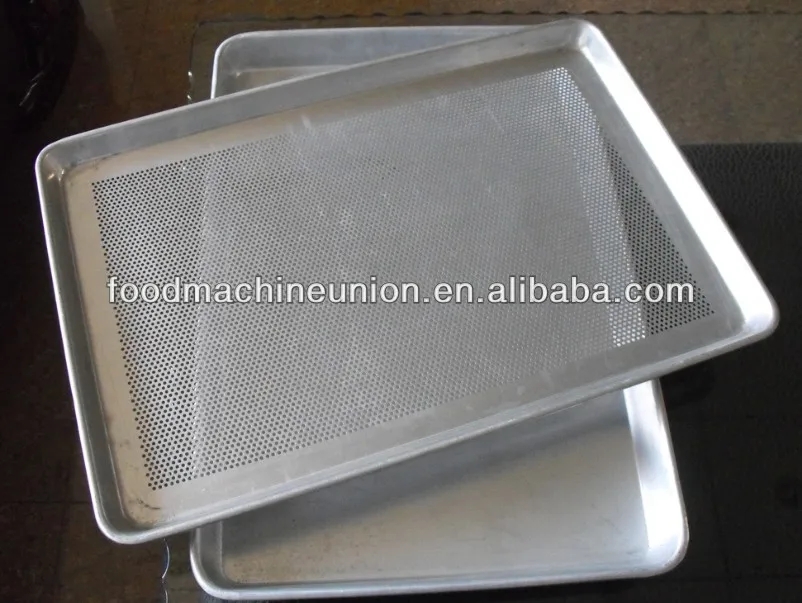 baguette/teflon coated/perforated/flat aluminium/Non-stick stainless steel bread baking tray/ pan/ bakery oven tray