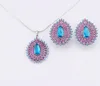 Modern Party Jewelry Set in Gold Plated Alloy Necklace Set for Women