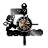 OEM Dropshipping Game Theme Art Decorative Timepiece Vinyl Record Wall Clock Modern Design 3D Clock Wall House Clock