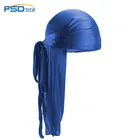 Custom silk satin durags biker durag Bandana Hip-Hop Durag Cap