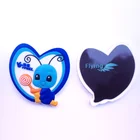QR code Card Fridge Magnet Sublimation PVC Refrigerator for Gift