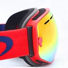 High quality custom brands snowboarding glasses polarized available ski goggles