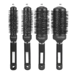 Salon Barber Use Bristle Nylon Round Ceramic Hair brush