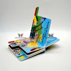 0-12 years old art paper Small mass customization hardcover board book printing children education cardboard book