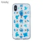 Woman Custom Luxury Rivet Real Flower Cell Mobile Phone Case Cover For iPhone 5 6 S 7 8 Plus X XR XS Max