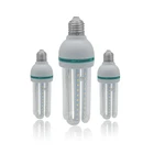 2u CFL Lamp Bulbs 6400K 2U 3U Spiral Energy Saving Lamp