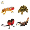 KADIS frilled lizard 3d animal plastic toys