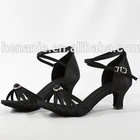 Hot selling latest women dancing sandals latin high heel dance shoes