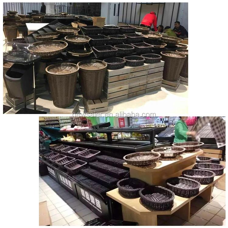handmade food grade rattan basket