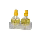 Pre-Filled Menorah Oil Cup Candles - Hanukkah Ohr Lights - 100% Olive Oil with Cotton Wick in Glass Cup( 9 pack)
