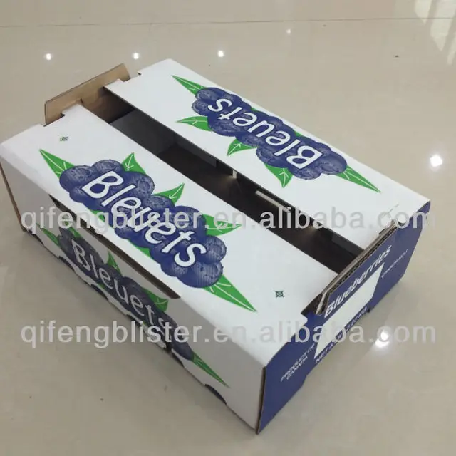 custom corrugated paper box for fruit/gift/toy