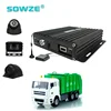 Garbage Truck CCTV 3G Mobile DVR 4 Channel SD Card GPS MDVR Kit Car Logistic Vehicle Surveillance Solution