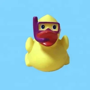 yellow duck vinyl toy