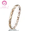 Alibaba website wholesale nice engraved tungsten Germanium bracelet - Health Energy cuff bangle silver jewelry