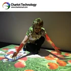 Chariot 3d interactive games of kids on floor/wall for Children Playground