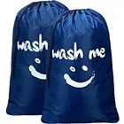 Customized Promotional Eco Cheap Polyester laundry drawstring bag