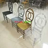 Acrylic PC Resin Wedding Phoenix Pisces Double C Chair Manufacturer