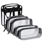 Heli Waterproof Clear Cosmetic PVC Make Up Pouch Toiletry Bag