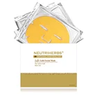 OEM 24 K Gold Cosmetics Golden Moisture Hyaluronic Acid Collagen Face Mask