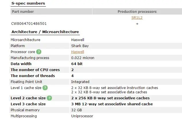 Original Intel Core I5-4310M CPU I5 4310M SR1L2 processor FCPGA946