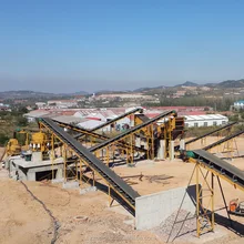 Small Big Stone boulder stone crushing plant and machineries