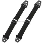 TV and Furniture Anti-Tip Straps Heavy Duty Strap and All Metal Parts | All Flat Screen TV/Furniture Mounting Hardware Inclu