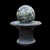 large stone sphere fountain