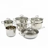 POCOCINA MSF-3961 Stainless steel cookware 5-ply base induction bottom