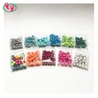 Wholesale Candy Color Round Shape Map Push Pin Sets for Office & School