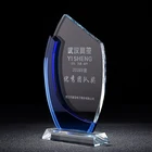Hot-selling crystal trophy customize sport crystal medals and trophies manufacturer