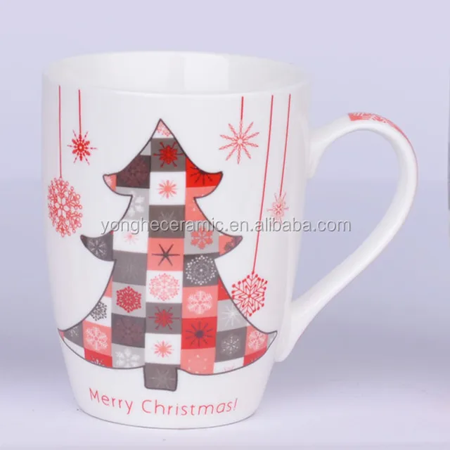 hunan promotional merry christmas gifts cearmic mug