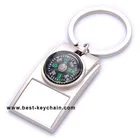 promotion custom wholesale metal compass keychain (KBK11355)