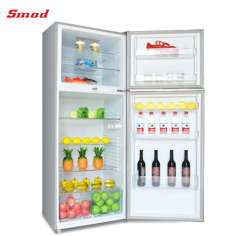 Montaje Superior General doble puerta refrigerador electrónico congelador para el hogar