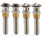 304 stainless steel Waste Drain pop up drain Faucet Accessories Wash Basin Drain