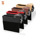 Auto Gap Filler Organizer Smart Car Seat Catcher Gap Storage Box with Cup Holder and Coin