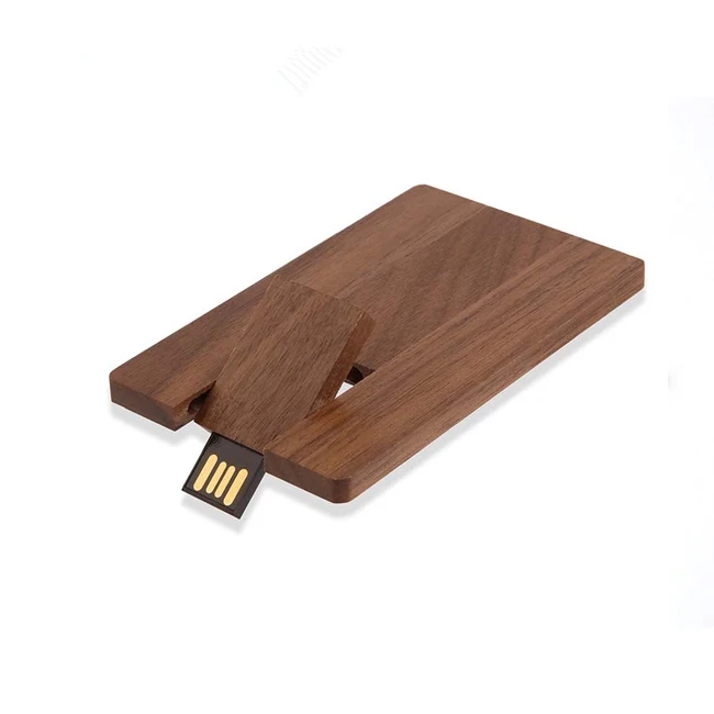 best gift promotion usb business wooden card usb 2.