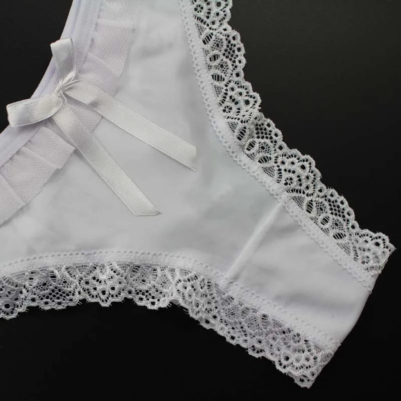 Stock high-grade summer style daily Ice silk lift hips Women Lace Sey Panties comfortable Underwear Seamless Briefs Thong Linger