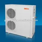 Air to water heat pump for winter heating and summer air conditioning