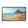 Best Buy Portable Projector Screen Manufacturers HD Projection Screen with Ropes High Gain