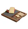 Rustic Acacia Wood Slate Cheese Board