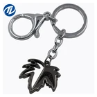 Custom Metal Canada Maple Leaf Keychains