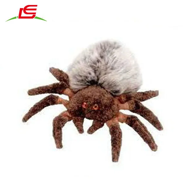Material de pelúcia Brinquedos Animal Peludo Personagem Plush Brinquedos Aranha