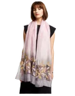 2019 women embroidered scarf with a gradient