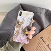 Wholesale Ultra Thin Hard PC Material Phone Case Gold power Painting Cell Phone Case For iPhone